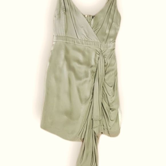 Marciano Thalia Asymmetric Olive Dress, 4, NWT - Picture 5 of 9